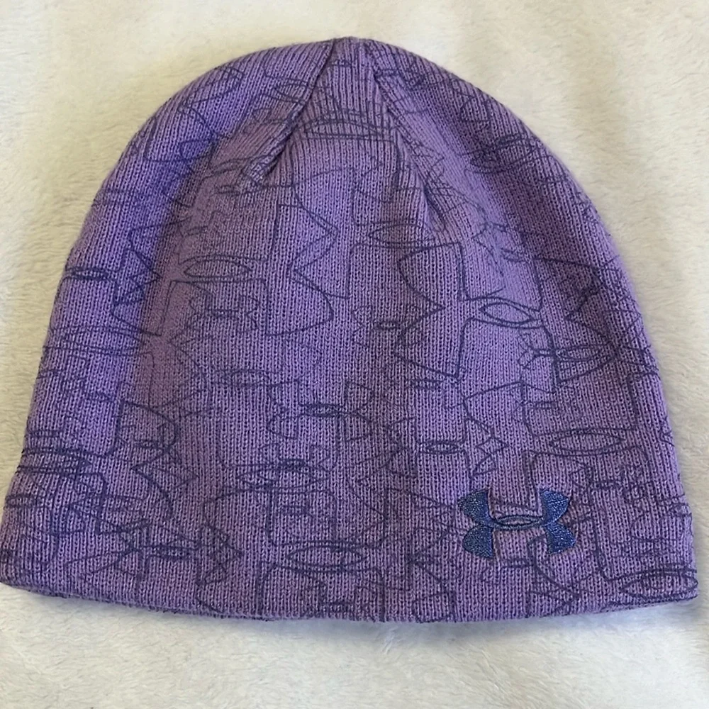 NWOT Purple Under Armour Hat Youth OS